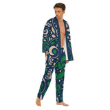 Men's Imitation Silk Pajama Set