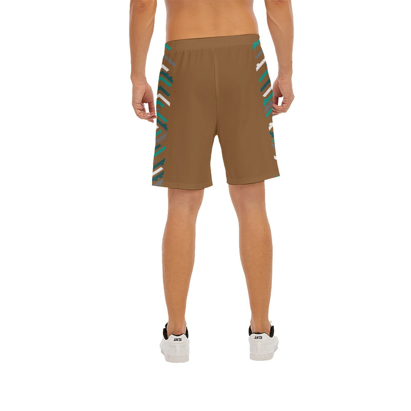 Men's Beach Shorts With Elastic Waist